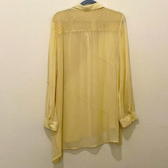 Chico's Cream Button Down Shirt - Picture 9 of 16